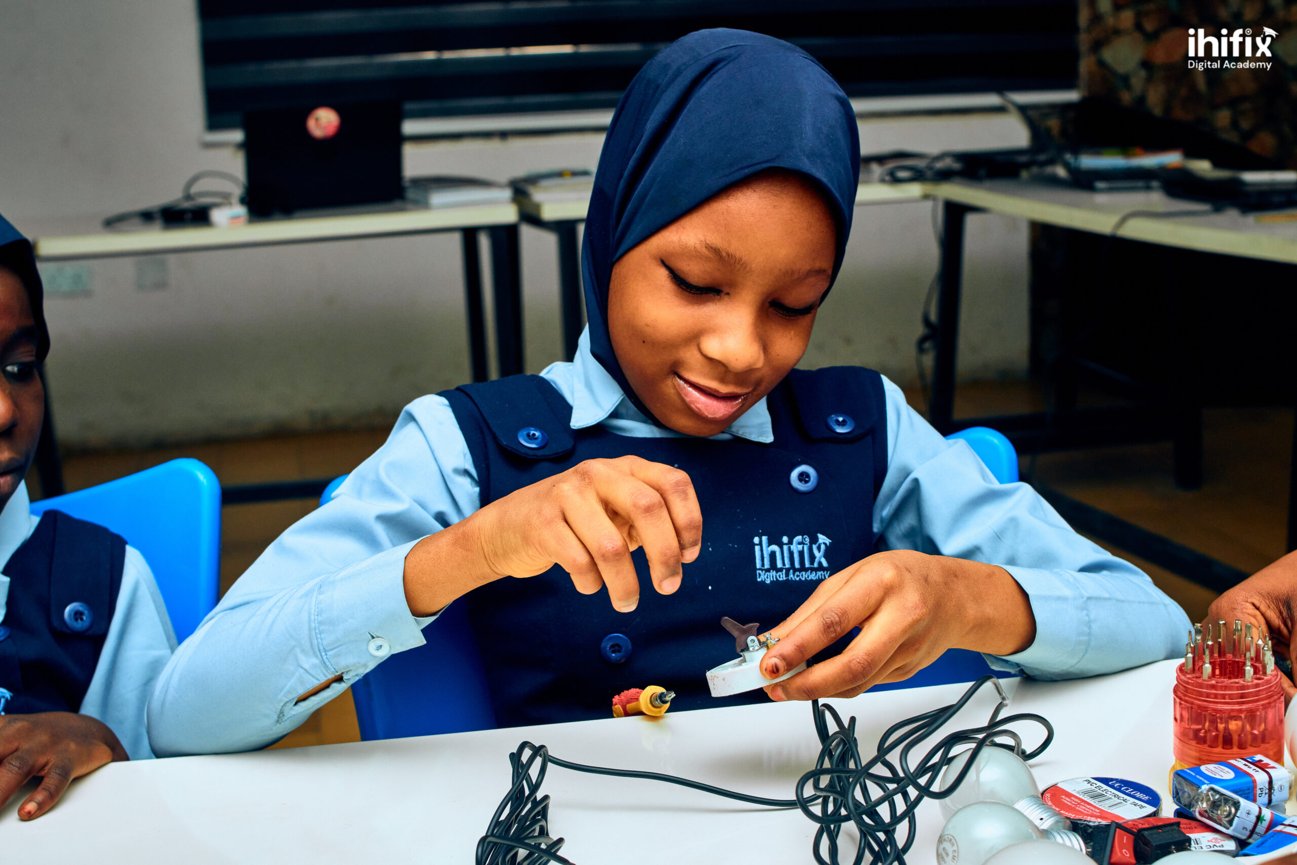Students learning