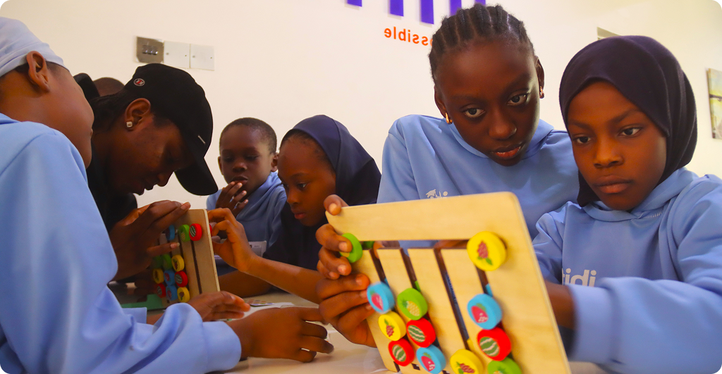 Students learning