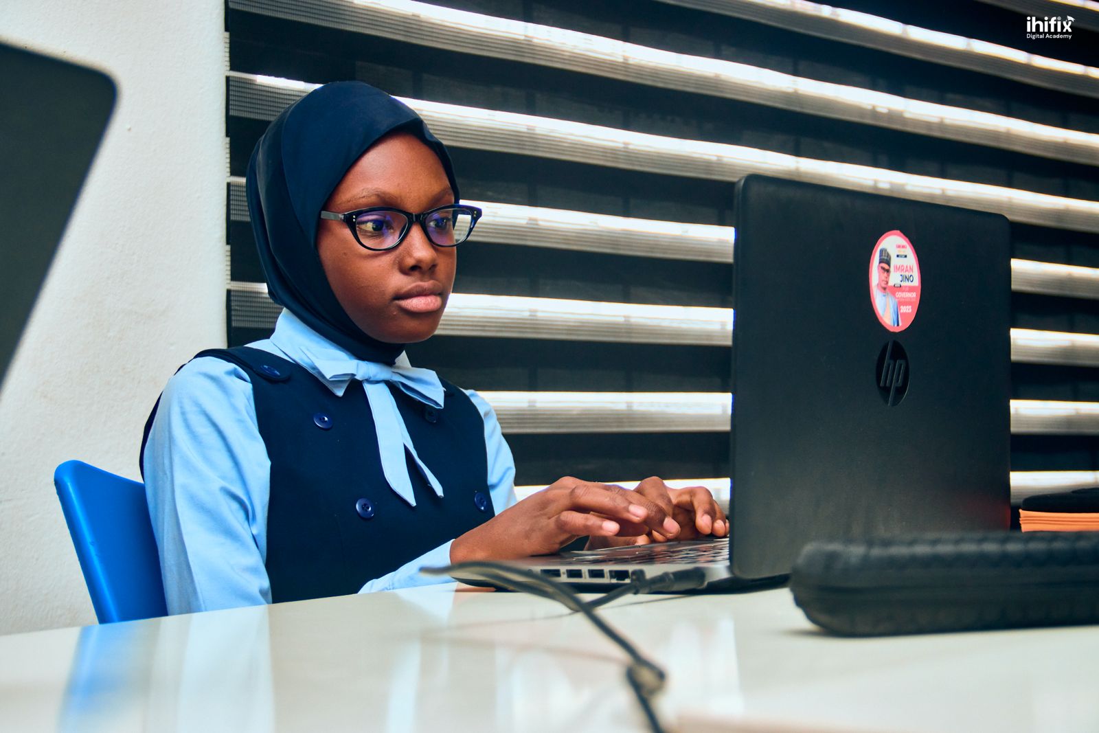 Students learning